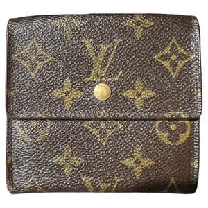 #4 LV Monogram Elise wallets see in live show 4 different conditions avail